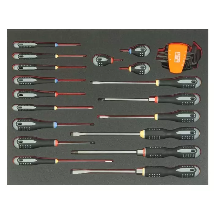 Bahco 27 Piece Maintenance Tool Kit with Foam Inlay, FF1A1002