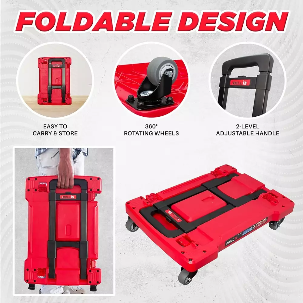 ibell-2-in-1-tool-box-cart-cum-mechanical-creeper-up-to-100-kg-load-capacity-with-2-level-adjustable-handle-ft100