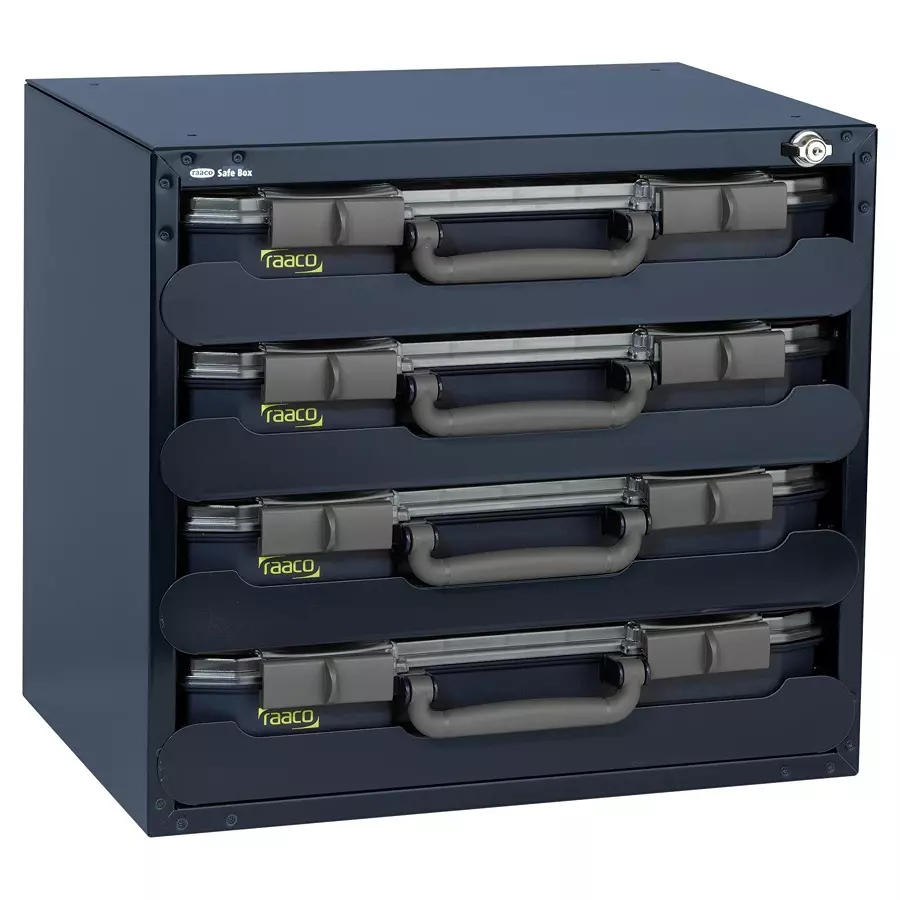 RAACO SAFEBOX 55X4, PC/PP, BLUE, 136372