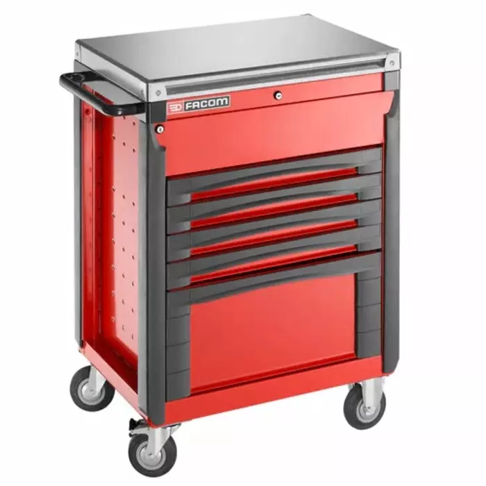 Facom 5 Drawer Wheeled Tool Chest, CR.T5XL
