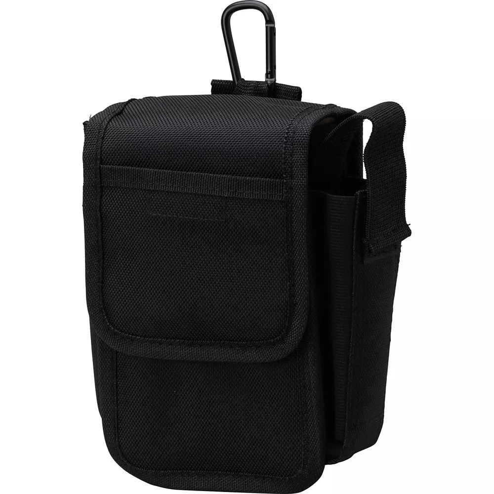 MonotaRO Work Bag With Smartphone Pocket (Body) Polyester Black for 35 or less mm Belt Width, 21092595