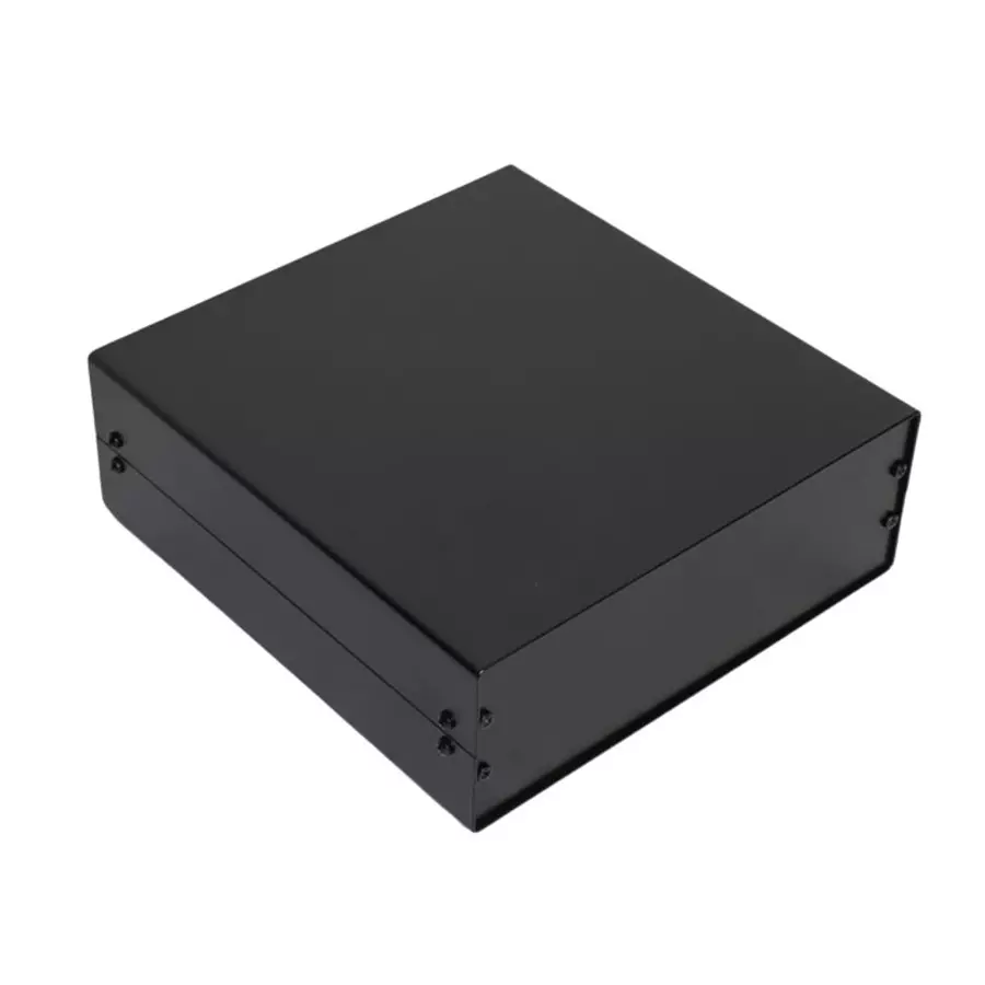 RS PRO Aluminium Case 260x250x90 mm Aluminium Black 1290 g ZR260 IP40, 2883192