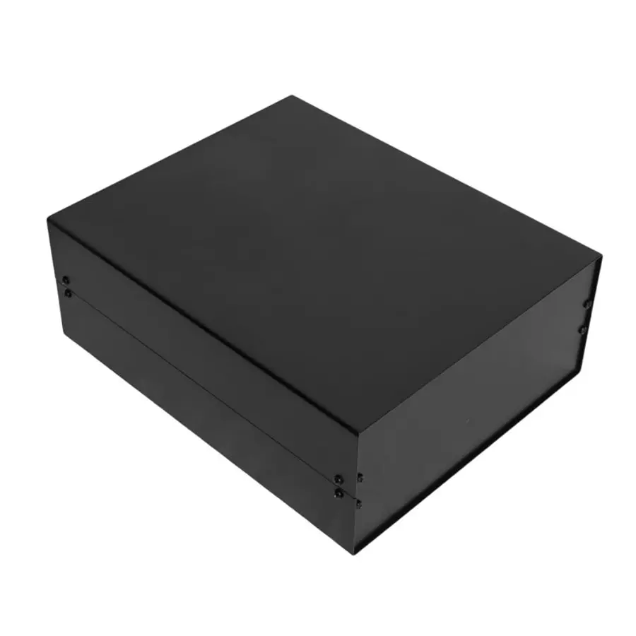 RS PRO Aluminium Case 300x261x134 mm Aluminium Black 1690 g ZR300 IP40, 2883197