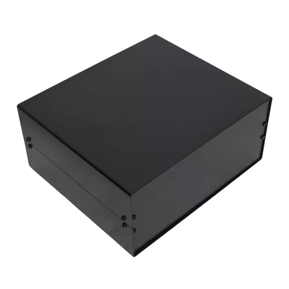 RS PRO Aluminium Case 300x367x134 mm Aluminium Black 2070 g ZR300 IP40, 2883199