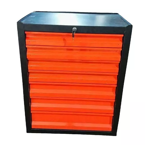 Rimsha 65 cm Industrial Tools Box Trolley Black and Red 250 Kg Load Capacity, RIM-18