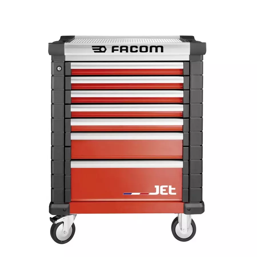 Facom 7 Drawer Wheeled Tool Chest, JET.7M3APF