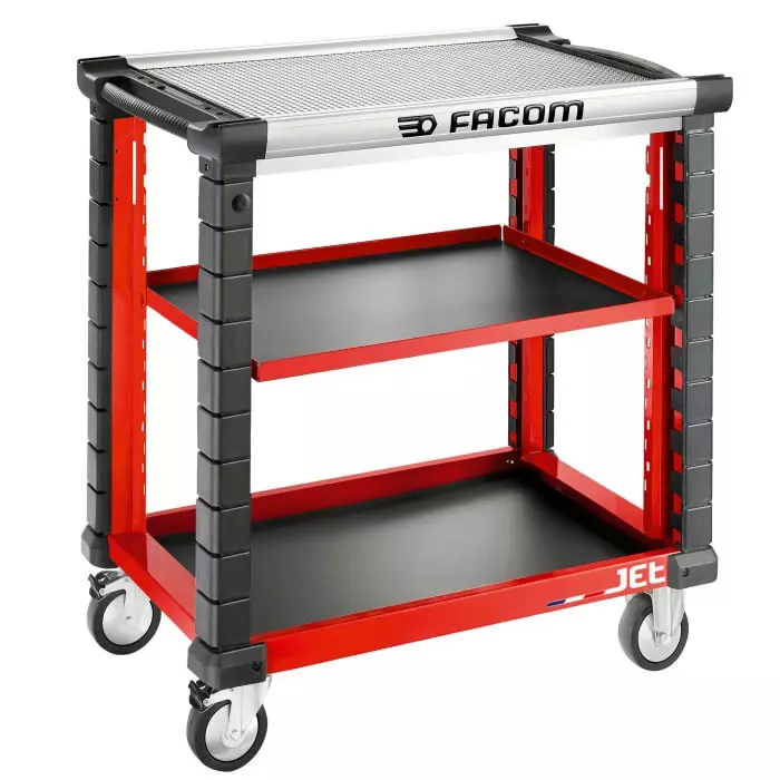 Facom Aluminium Wheeled Tool Trolley, JET.UC3SM4A