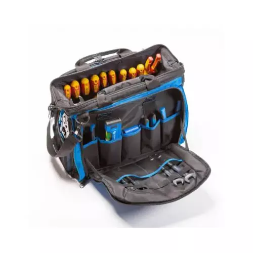 hogert-technik-heavy-duty-electrician-bag-made-of-600d-polyester-in-black-and-blue-color-43x20x37-cm-ht7g200