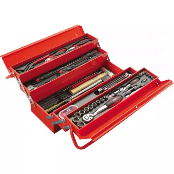 Sam Tool Box 5 drawersMetal 63x25x24cm, CP-113BOX