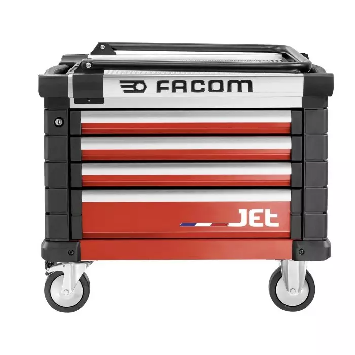 Facom 4 Drawer Wheeled Tool Chest, JET.CR4M3APF