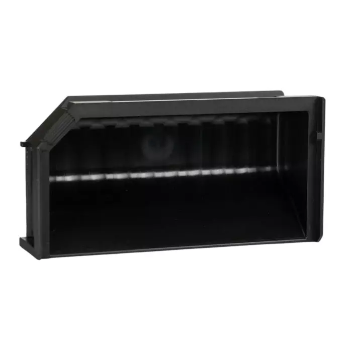 Bosch Rexroth Plastic Storage Bin, 86 mm x 173 mm x 50 mm, Black, 3842346296