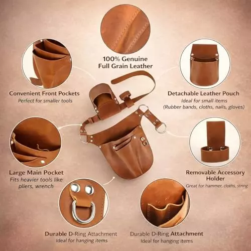 hanmech-leather-tool-belt-with-hammer-loop-and-multi-pockets-size-standard