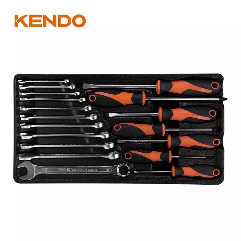 kendo-tool-chest-set-3-drawers-4-trays-orange-black-90517-set-of-86-pcs