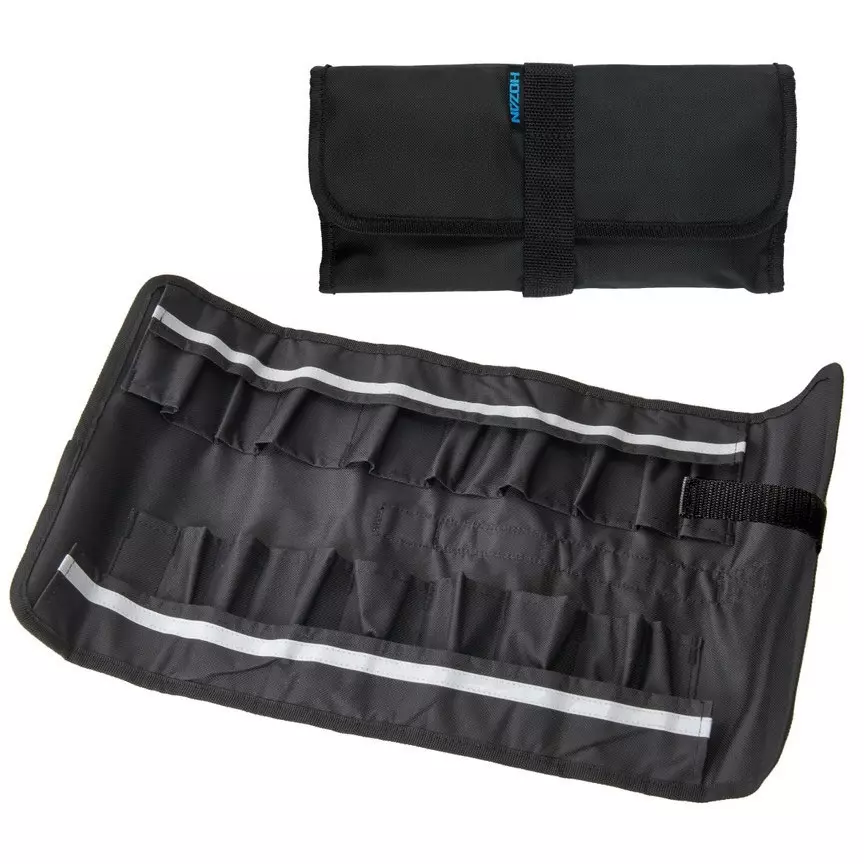 HOZAN Tool Roll Bag Polyester Main Unit Material, B-712