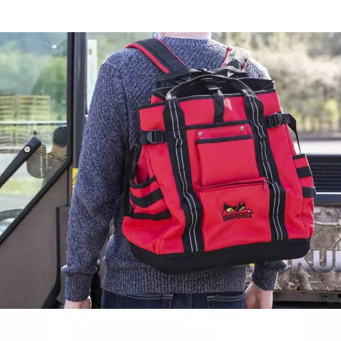 Teng Tools Polyester Backpack with Shoulder Strap 130 mm x 380 mm x 430 mm, TCSB