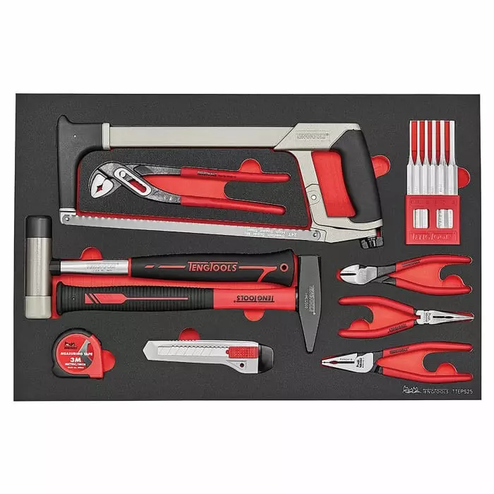 Teng Tools 7 drawersMetal Tool Box, 670 x 460 x 960 mm, TC mmE179