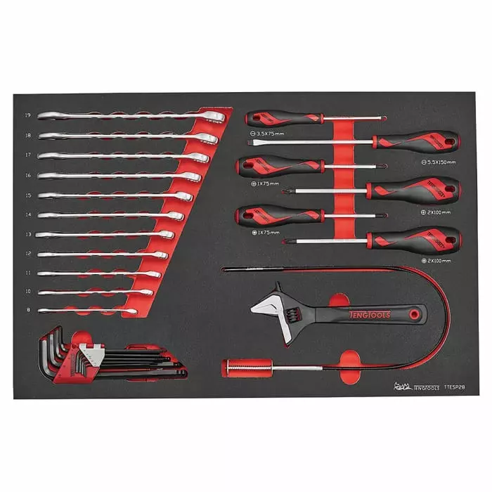 Teng Tools 7 drawersMetal Tool Box, 670 x 460 x 960 mm, TC mmE179