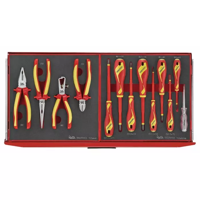 Teng Tools 10 Drawers Metal Tool Box, TCE mm249N