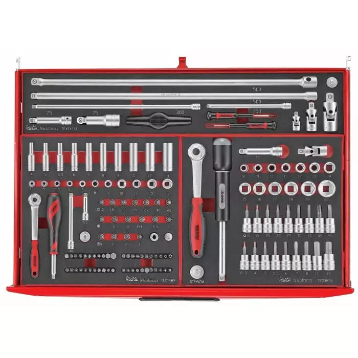 Teng Tools 10 Drawers Metal Tool Box, TCE mm249N