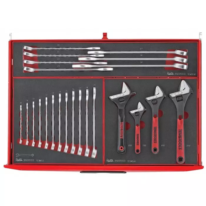Teng Tools 10 Drawers Metal Tool Box, TCE mm249N