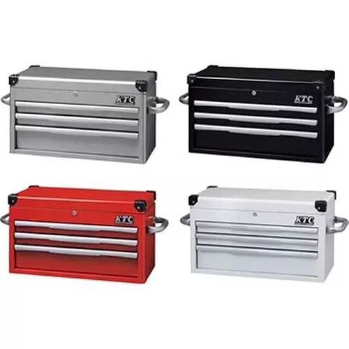 Ktc Top Chest 3 Drawers 715 mm Width White, EKR-1003WH