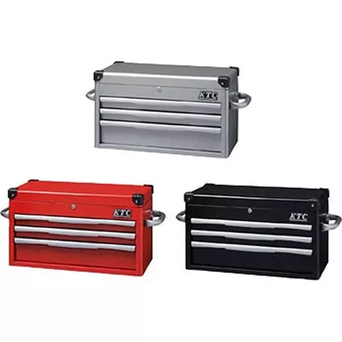 Ktc Flat Top Chest 3 Drawers 885 mm Width Red, EKR-2003R