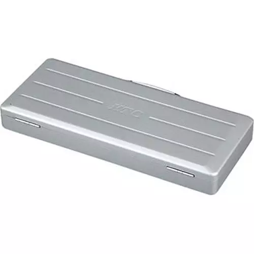 Ktc Single Open Metal Case 455x190x60 mm Silver, EKB-2