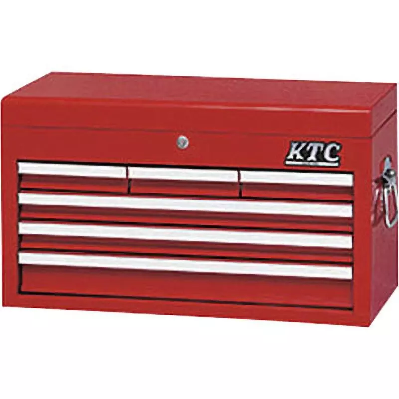 Ktc Top Chest 6 Drawers 660 mm Width Red, SKX3306