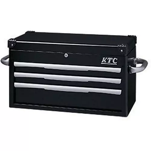 Ktc Top Chest 3 Drawers 725 mm Width Black, EKR-1003BK
