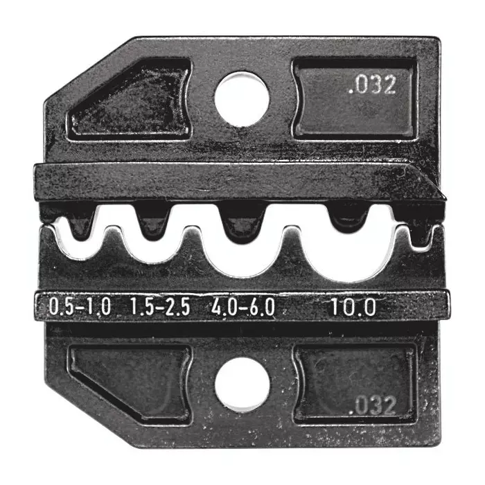 RENNSTEIG Die Set 0.5-1 mm² / 1.5-2.5 mm² / 4-6 mm² / 10 mm² Capacity 4 Crimping Positions, R624 032 3 0