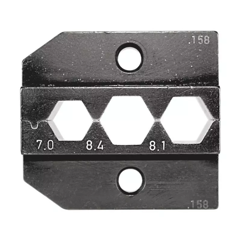 RENNSTEIG Die Set 7 mm / 8.4 mm / 8.1 mm Capacity 3 Crimping Positions, 624 158 3 0
