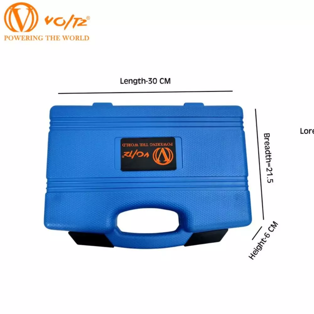 Voltz Harmonic Balancer Puller Removal & Install Tool Kit with 4.96 inch (125.9 mm) Puller Plate Diameter for Universal Vehicle Use, VZ-9009