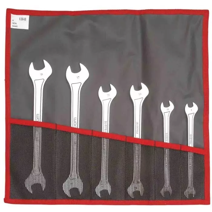 Facom 31.JE Series 8-Piece Spanner Set, 8 x 9 - 22 x 24 mm, 31.JE8T