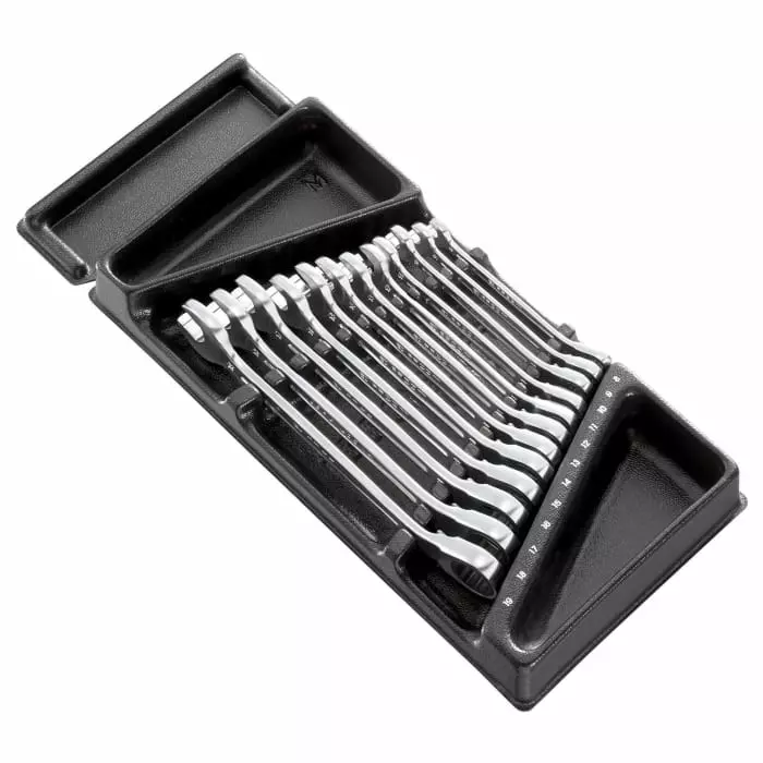 Facom MOD.467 Series 12-Piece Spanner Set, 8 - 19 mm, MOD.467BJ12PB