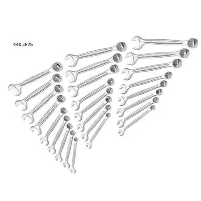 Facom 440JE25 Series 25-Piece Wrench Set, 6 - 34 mm, 440.JE25