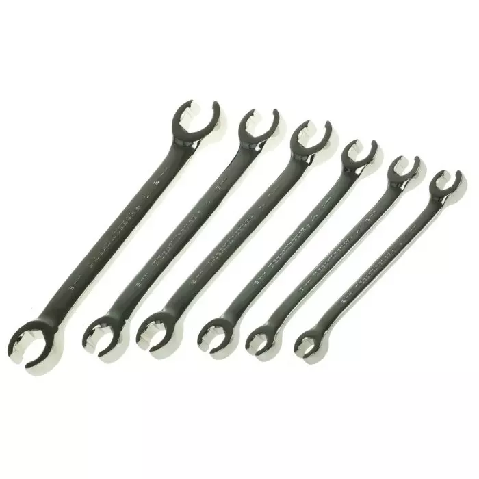 GEARWRENCH 6-Piece Crow Foot Spanner Set 9x11-19x21 mm, 81906