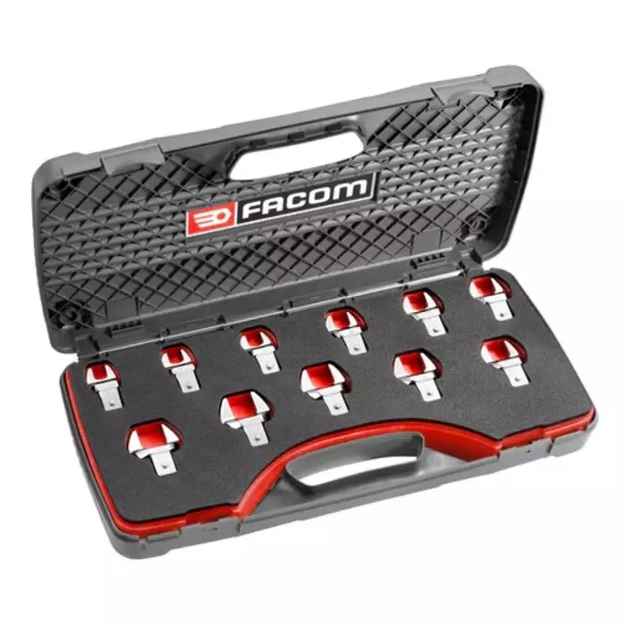 Facom 11-Piece Crow Foot Spanner Set, 13 - 24 mm, 11.J11