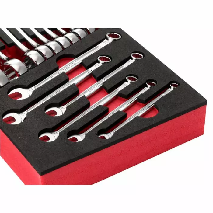 Facom MODM.440 Series 17-Piece Spanner Set, 6 - 24 mm, Chrome Vanadium Steel, MODM.440-1PB