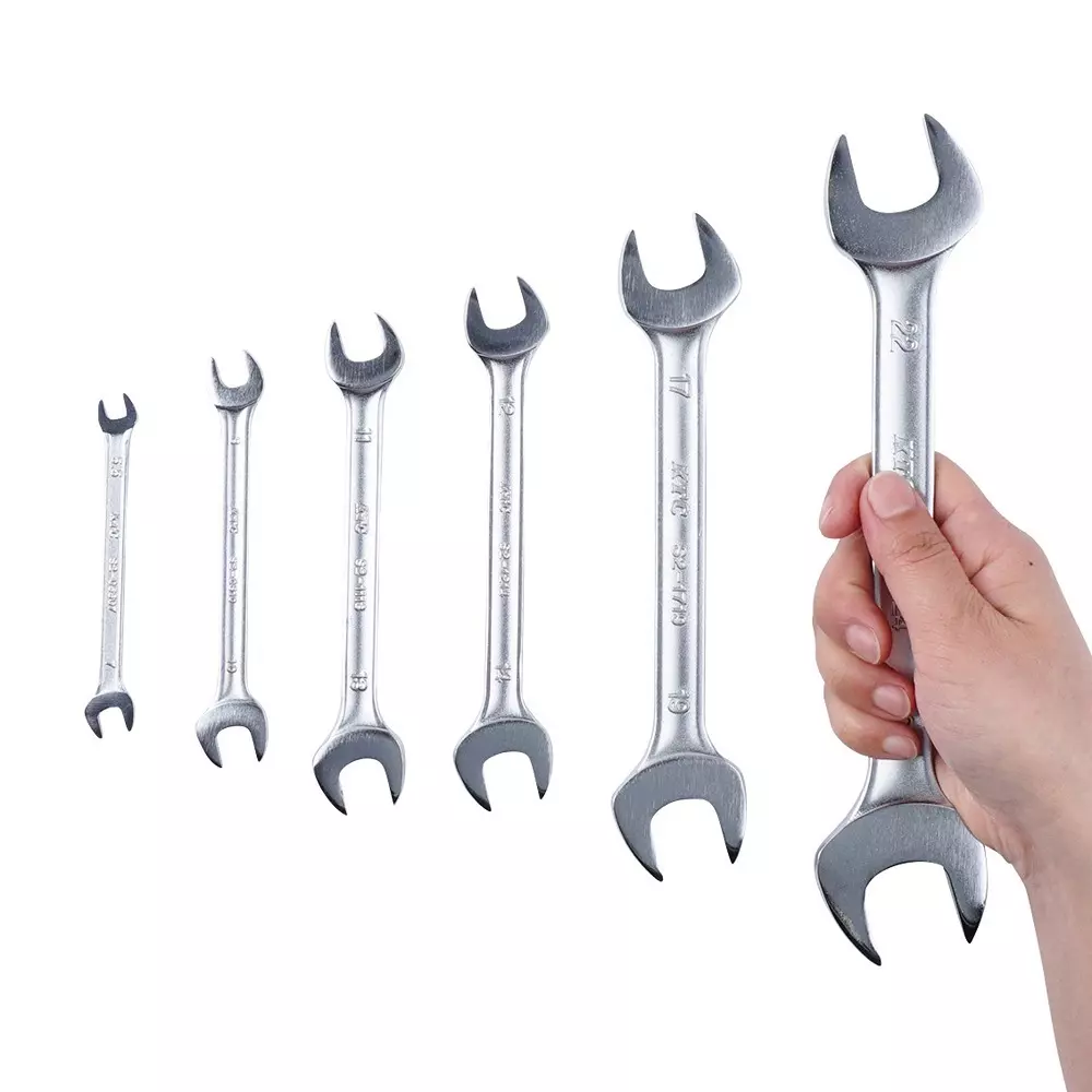 Ktc Open End Spanner Set 5.5x7 mm to 22x24 mm, TS206A (Pack of 6)