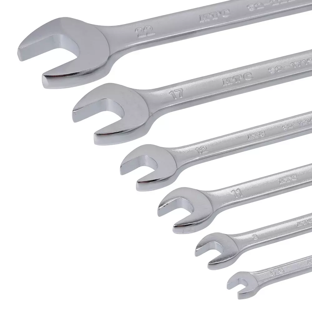 Ktc Open End Spanner Set 5.5x7 mm to 22x24 mm, TS206A (Pack of 6)