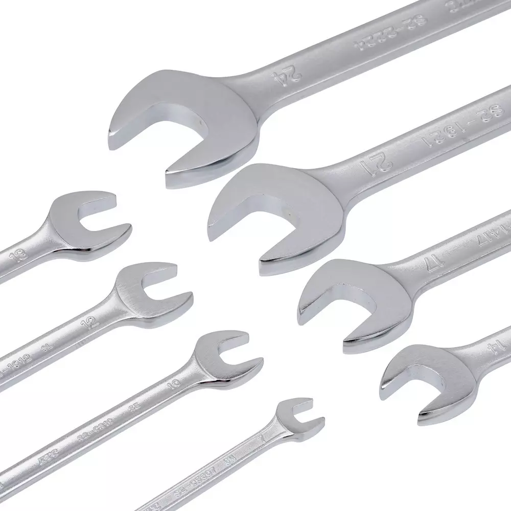 Ktc Open End Spanner Set 5.5x7 mm to 22x24 mm, TS208 (Pack of 8)