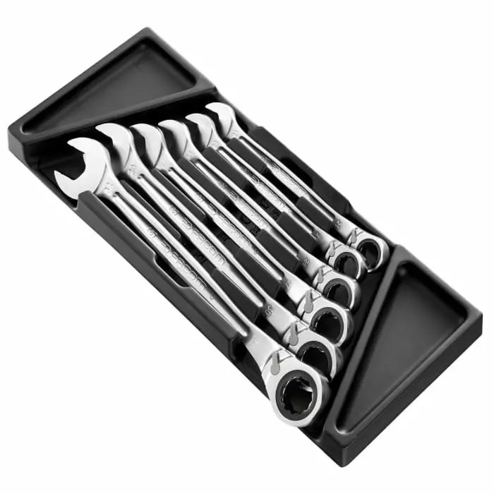 Facom MODM.467 Series 6-Piece Spanner Set, 21 - 32 mm, MOD.467BXLPB