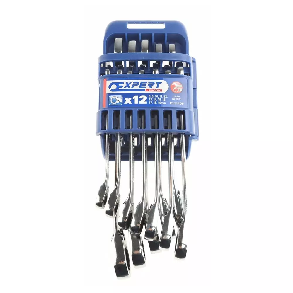 Facom 12-Piece Spanner Set, 8 - 19 mm, E111106