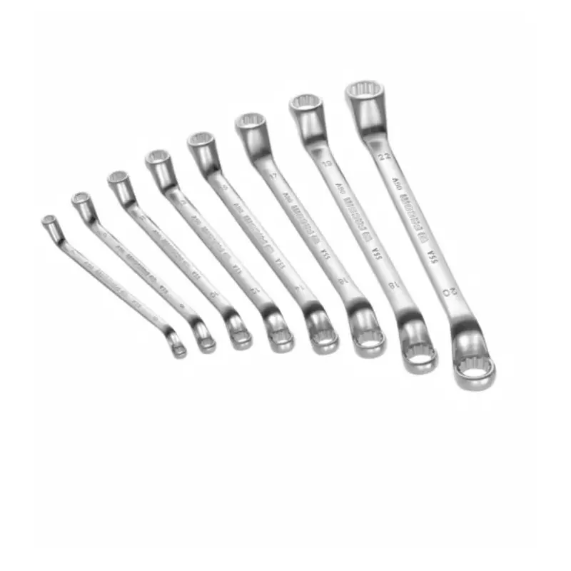 Facom 10-Piece Ring Spanner Set, 1/4 x 5/16 - 1.1/8 x 1.1/4 in, 55A.JU10