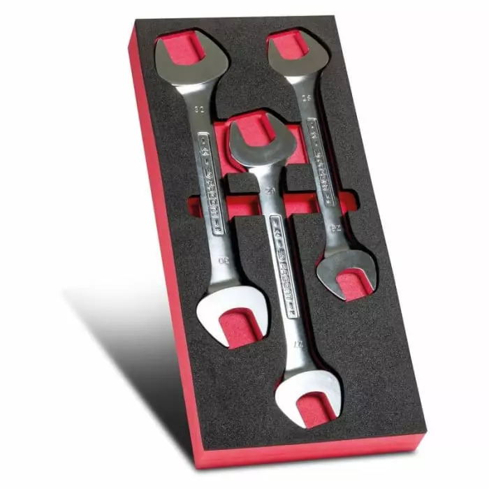 Facom MODM.44 Series 3-Piece Open Ended Spanner Set, 26 x 28 - 30 x 32 mm, MODM.44-2