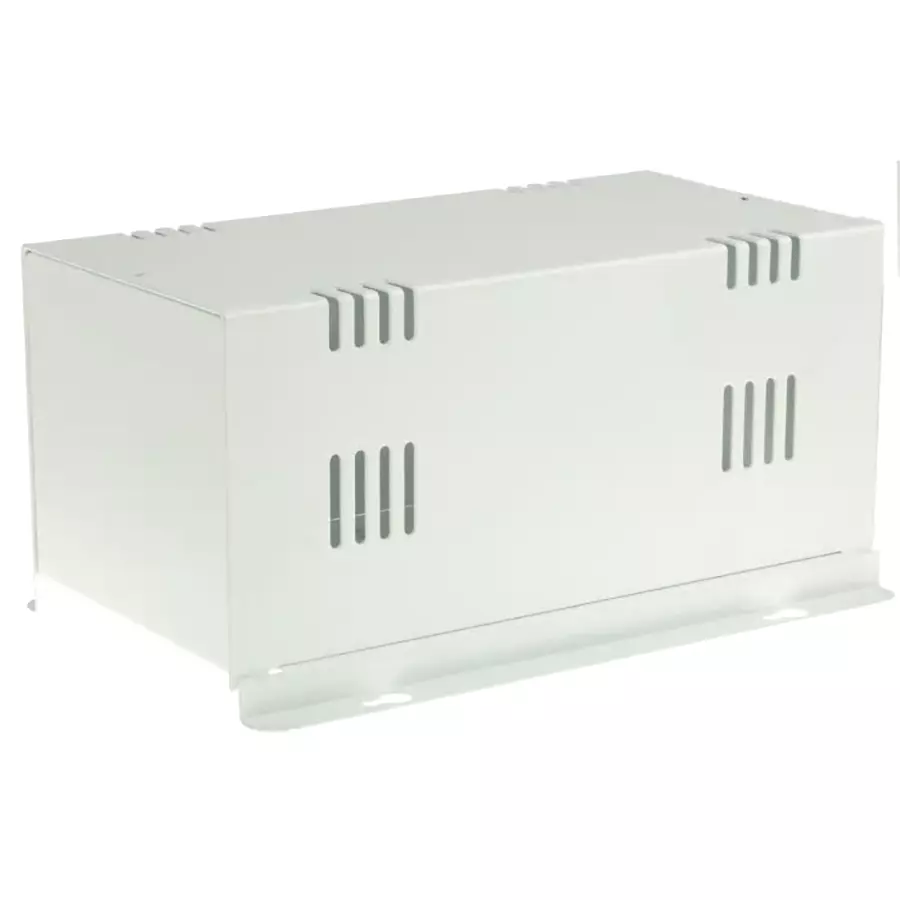 RS PRO 257x130x112 mm White Cold Rolled Steel Instrument Case 232068