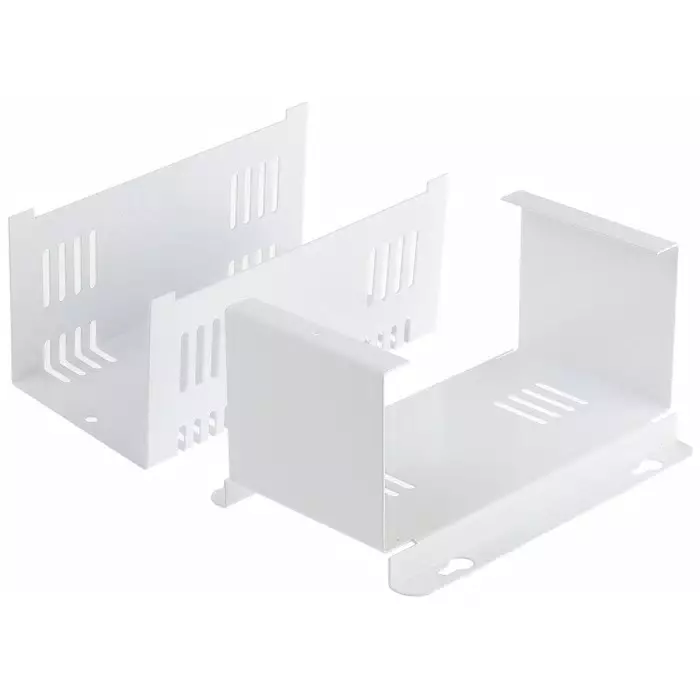 RS PRO 180x89x80 mm White Cold Rolled Steel Instrument Case 232030
