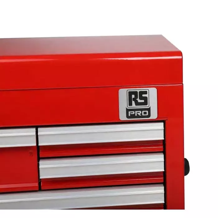 RS PRO 8 drawer SteelTool Chest, 427mm x 660mm x 307mm Model No 7732735