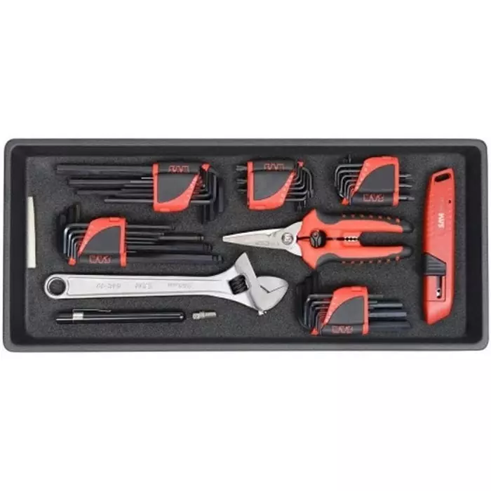 Sam Tool Kit 72 Piece with Modules, 62-R72M