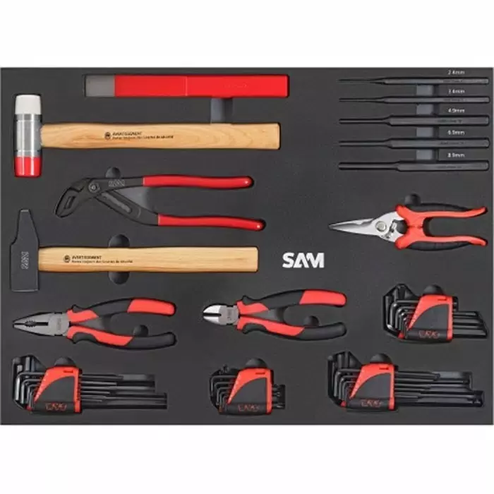 Sam Tool Kit 48 Piece with Modules, CP-48PM